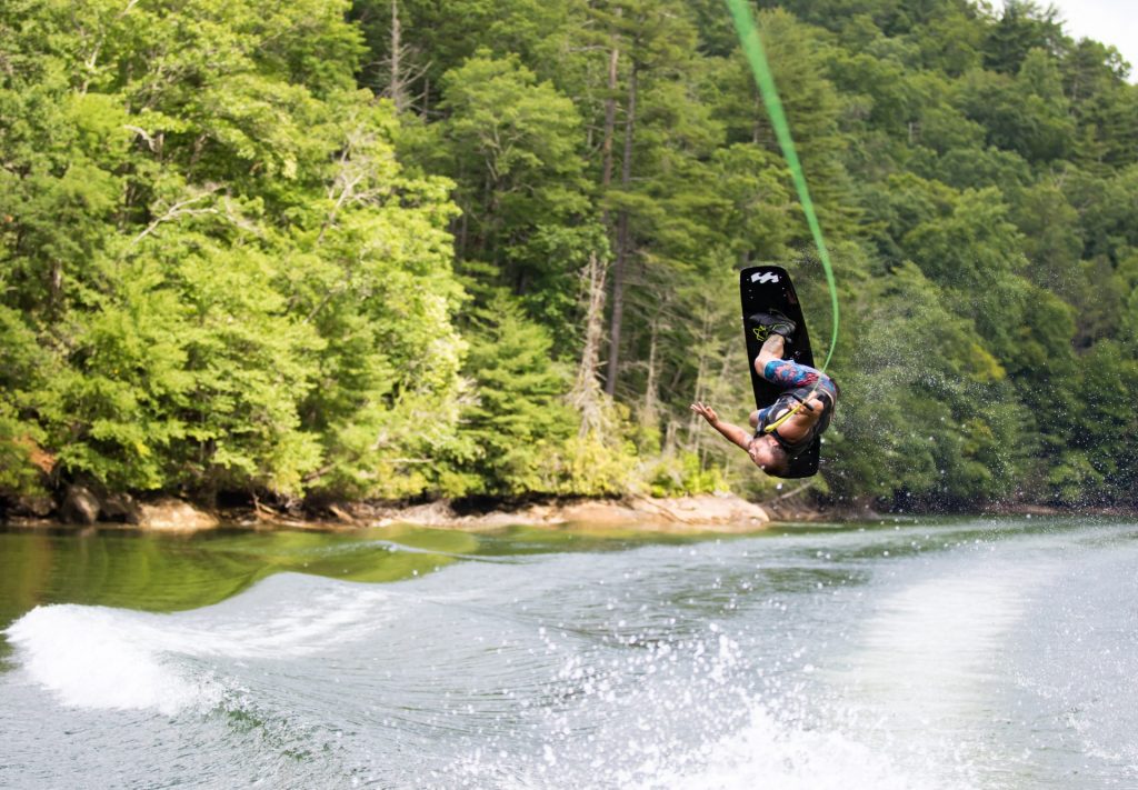 Atterraggio wakeboard