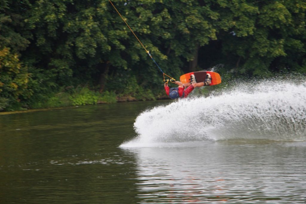 wakeboarding